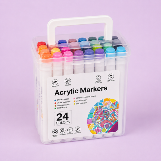 24 Acrylic Markers