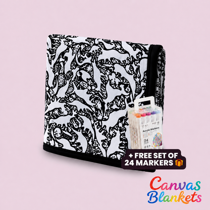 Kawaii Canvas Blanket