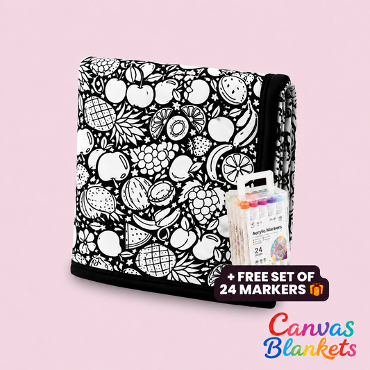 Fruit Canvas Blanket
